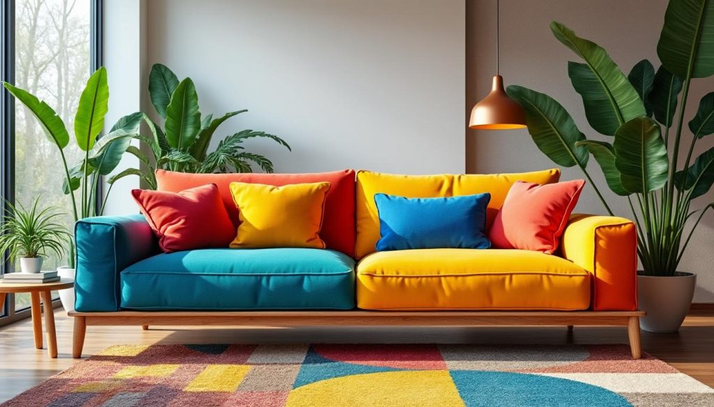 profitez de -50 % sur ce canapé coloré qui séduit les clients de maisons du monde. apportez une touche de style et de confort unique à votre intérieur avec cette offre exceptionnelle.