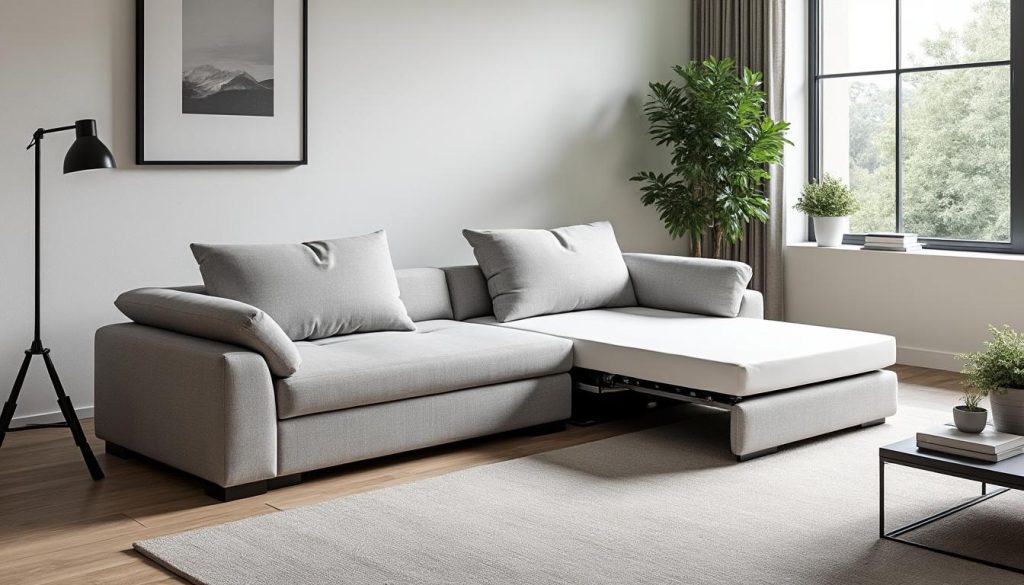 découvrez nos conseils pour choisir le grand canapé convertible parfait qui allie confort, style et praticité, et sublime votre salon.