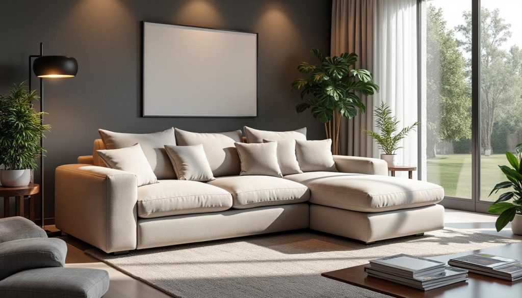 Incroyable offre flash : ce canapé Maisons du Monde chute de 1499 à 499 euros ce mercredi, découvrez où l’acheter ! profitez de l'offre flash exceptionnelle sur un canapé maisons du monde, passé de 1499 à seulement 499 euros ce mercredi. ne manquez pas cette occasion unique, découvrez vite où l'acheter !