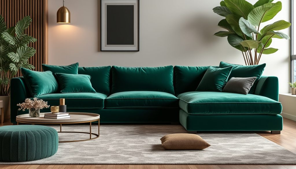 À saisir : ce somptueux canapé d’angle en velours à moins de 600 € sur Cdiscount ! profitez d'une opportunité exceptionnelle sur cdiscount avec ce somptueux canapé d’angle en velours à moins de 600 €. élégance et confort à petit prix, à ne pas manquer !